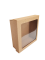 Darčeková krabica dno + veko s fóliovým okienkom, 4VL, 330x220x105/30 mm
